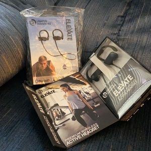 Elevate wireless headsets 3 sets available
